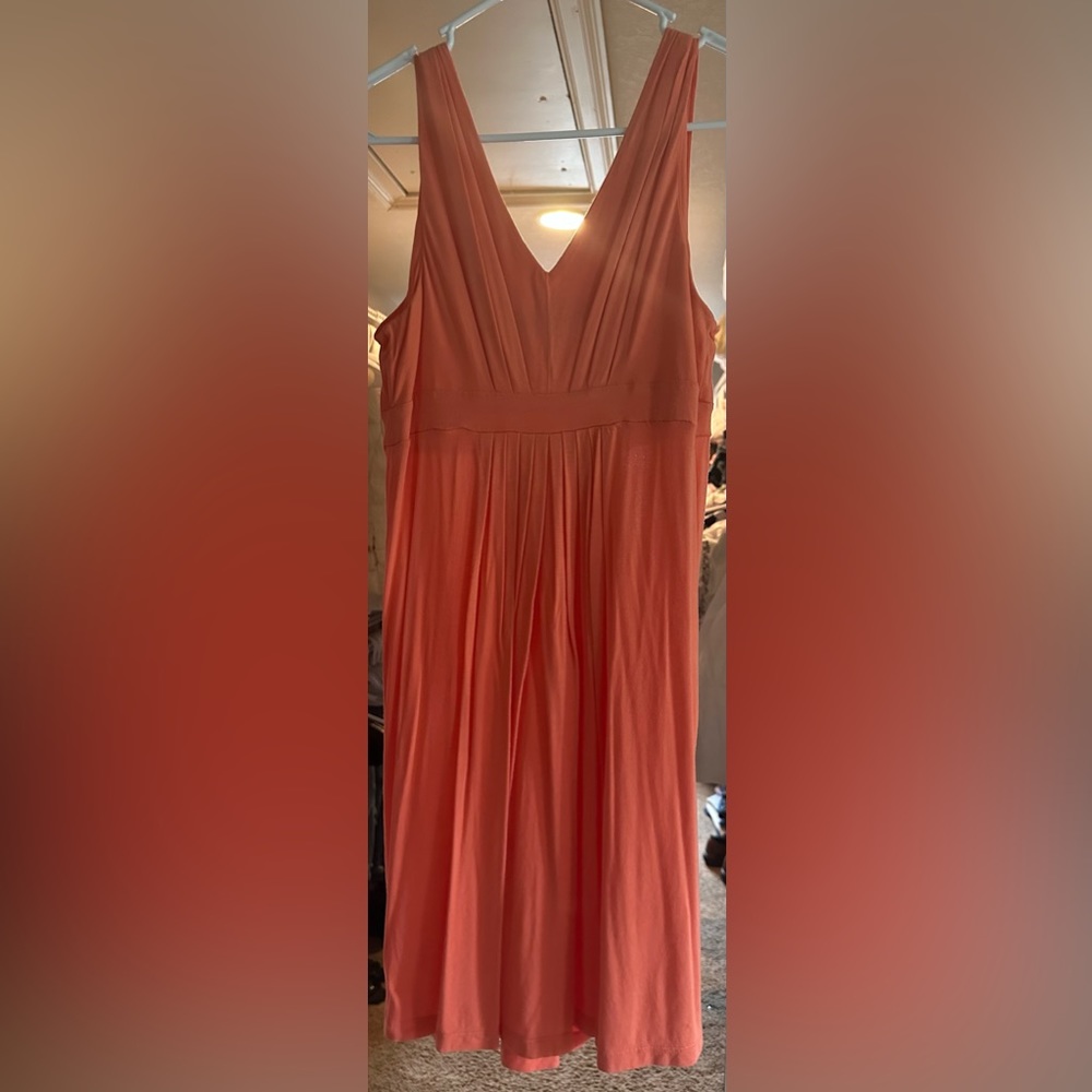 Ann Taylor Loft size SP Orange Dress
